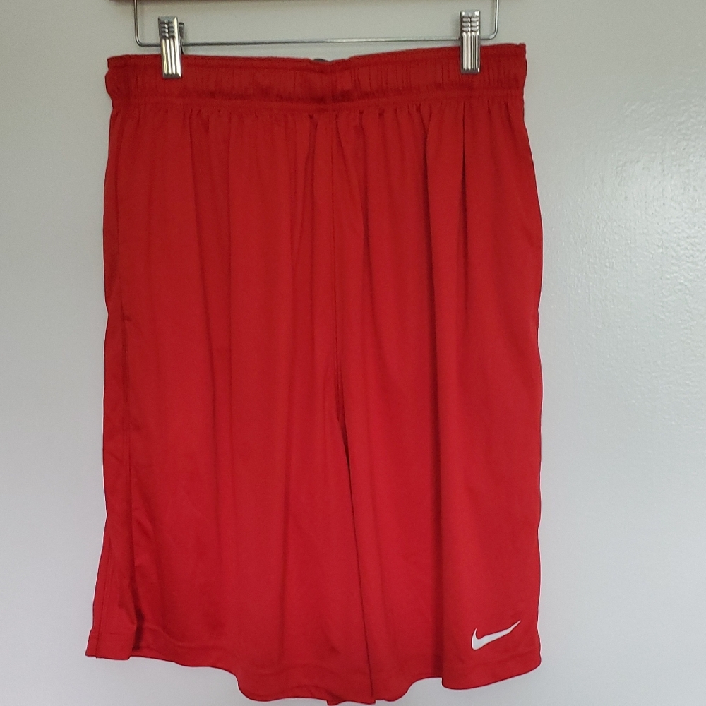 Nike Red Sports Shorts
